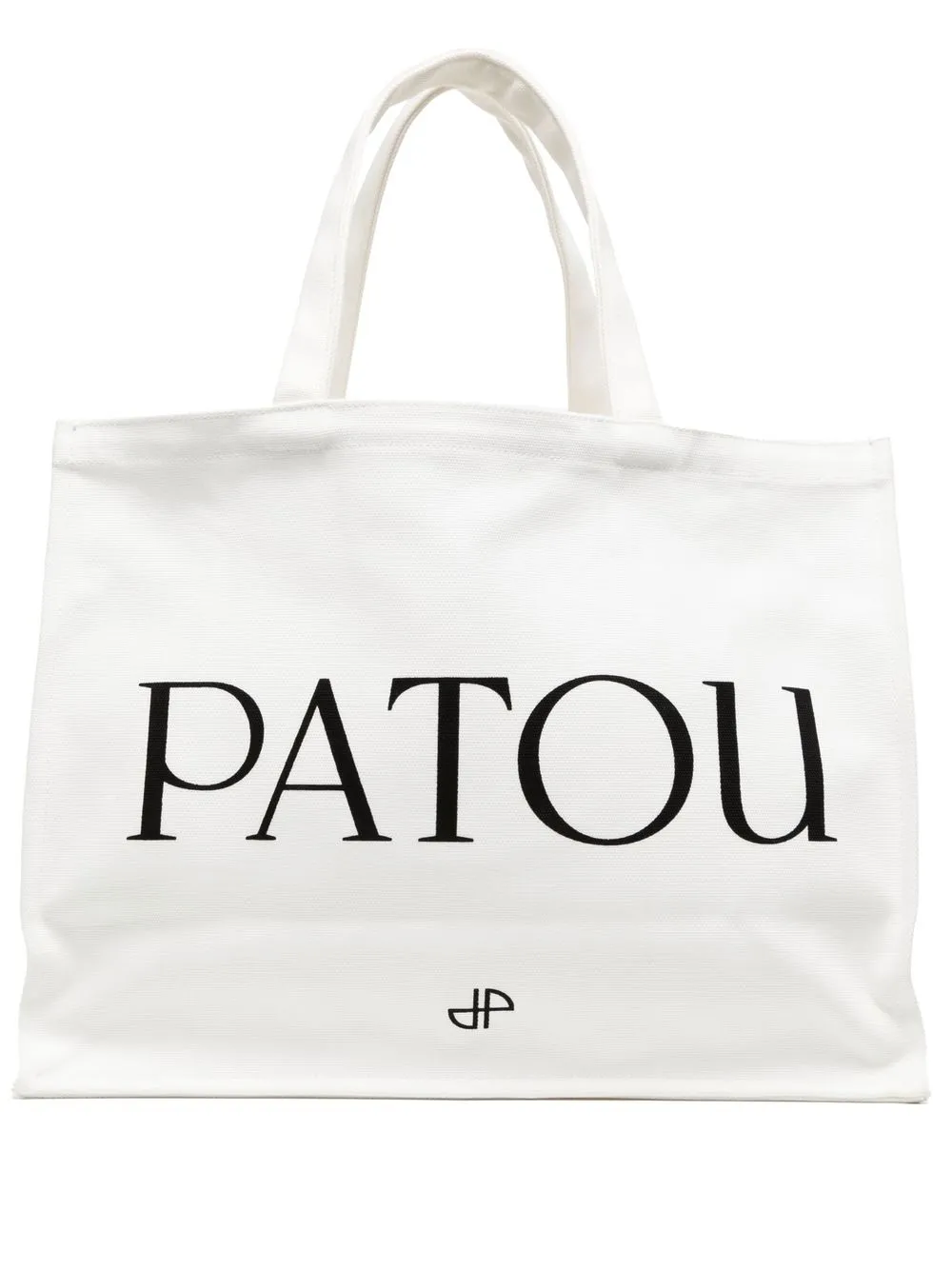 

Patou logo-print tote bag - White