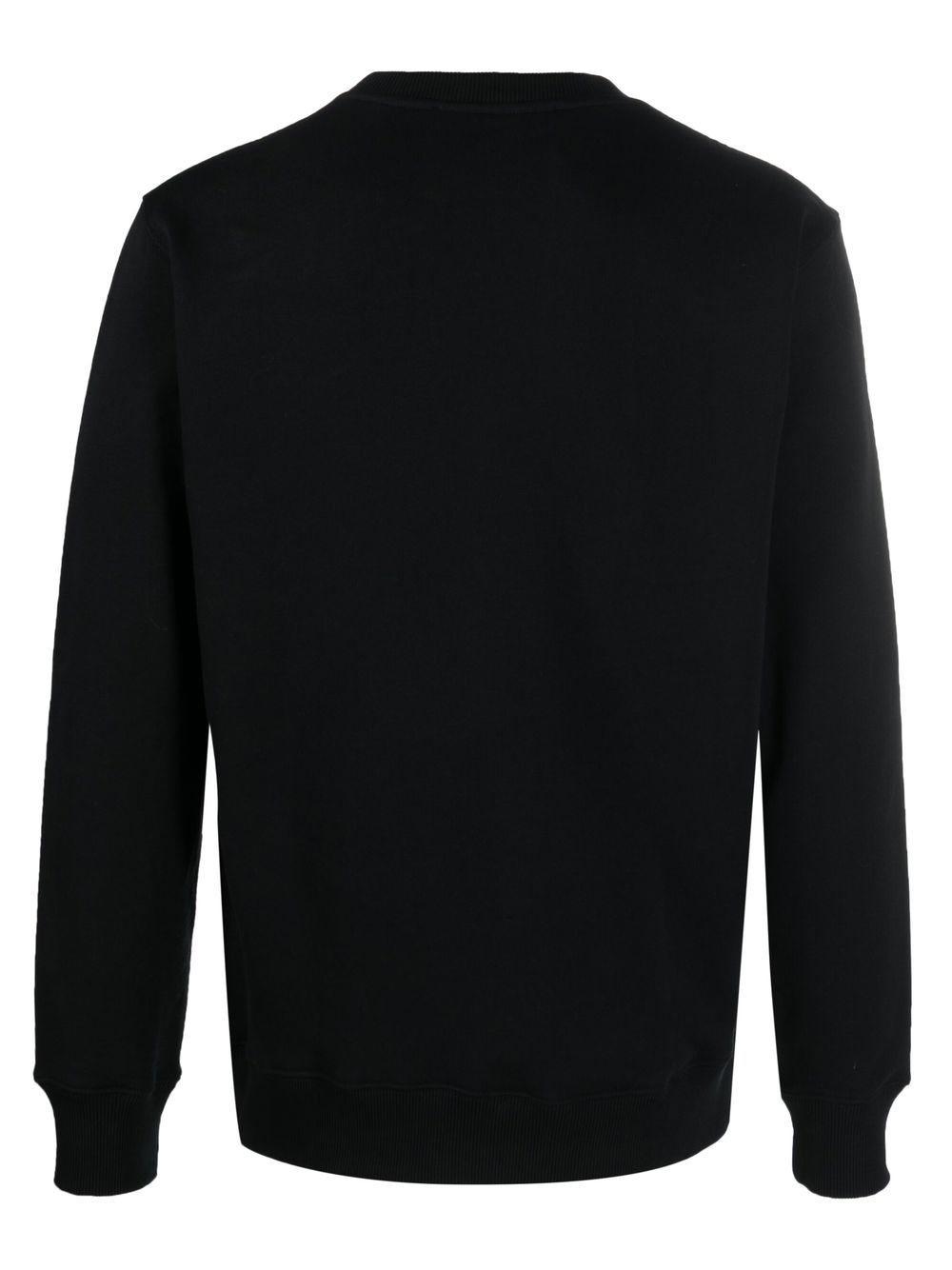 Shop Etudes Studio Logo-print Crew Neck Sweatshirt In Black