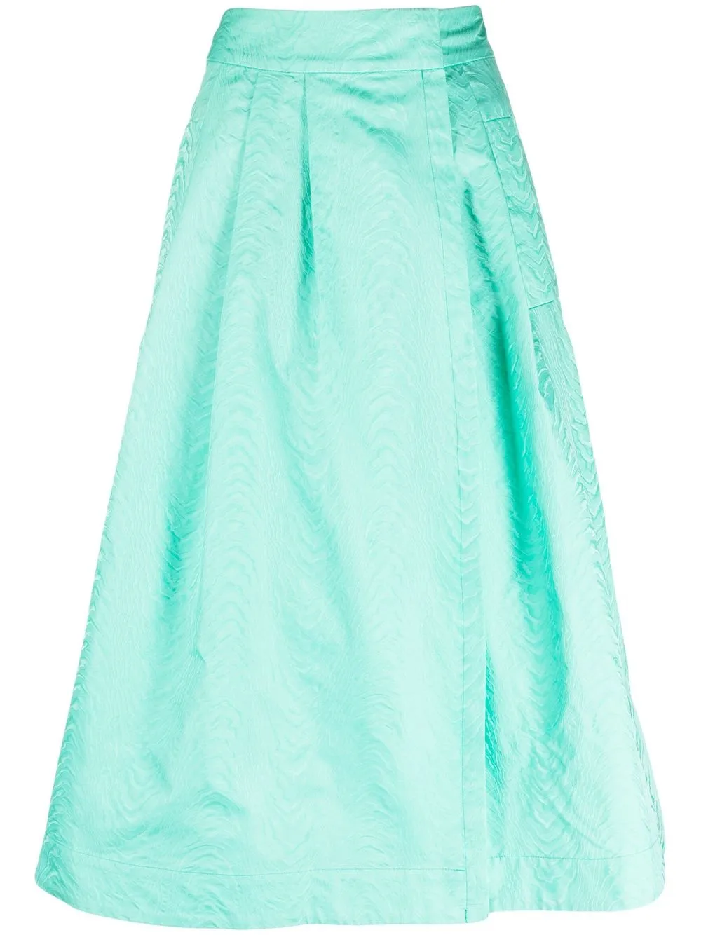 Essentiel Antwerp Decadence Wrap Skirt In Grün