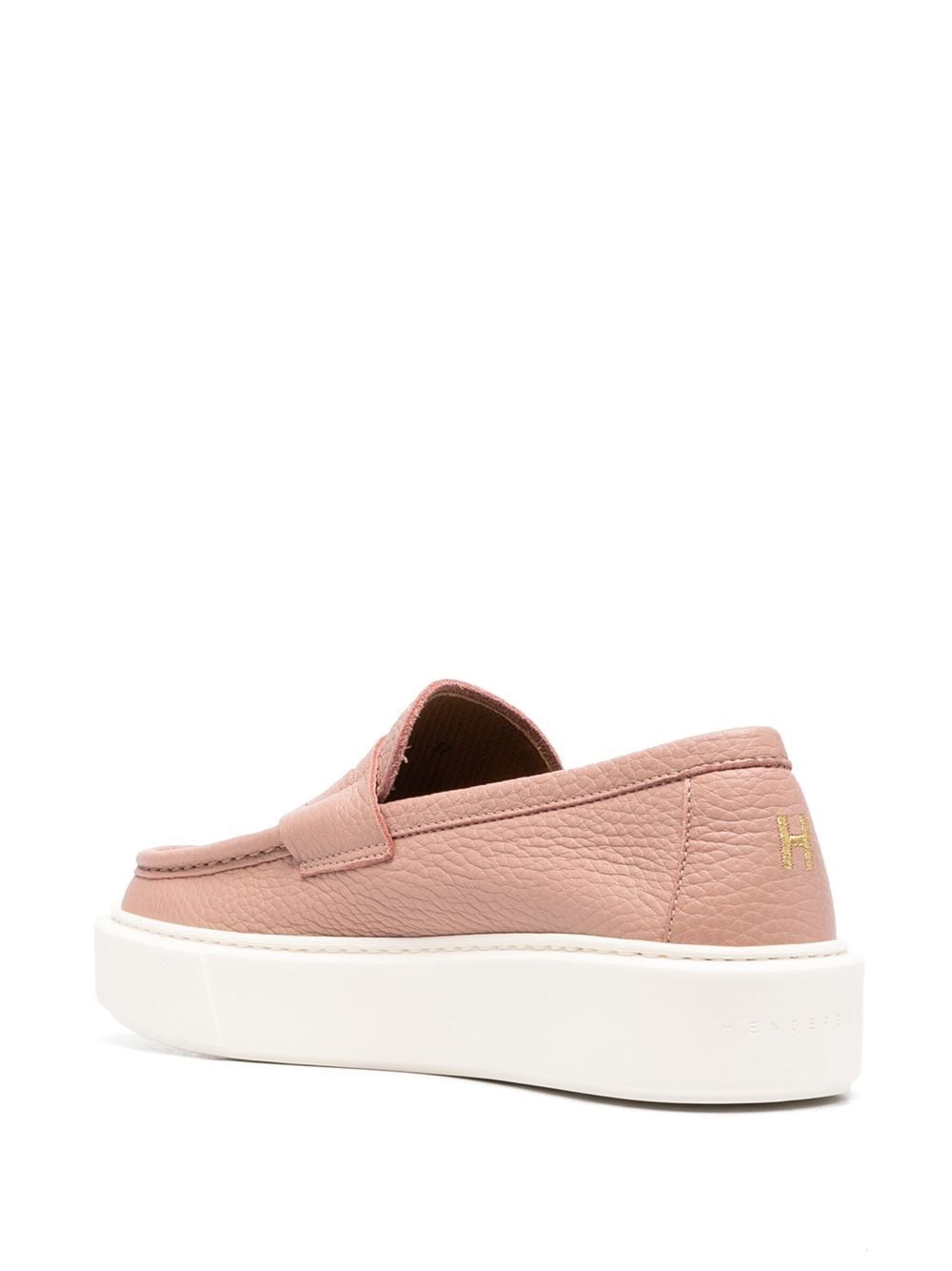 Shop Henderson Baracco Slip-on Platform-sole Loafers In Pink