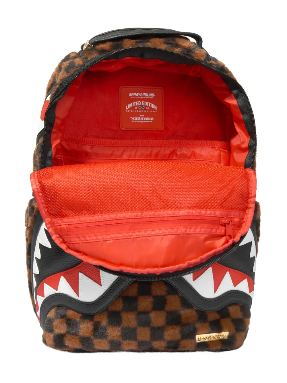 Sprayground FURRR SHARKS IN PARIS BACKPACK -- Limited Edition Premium