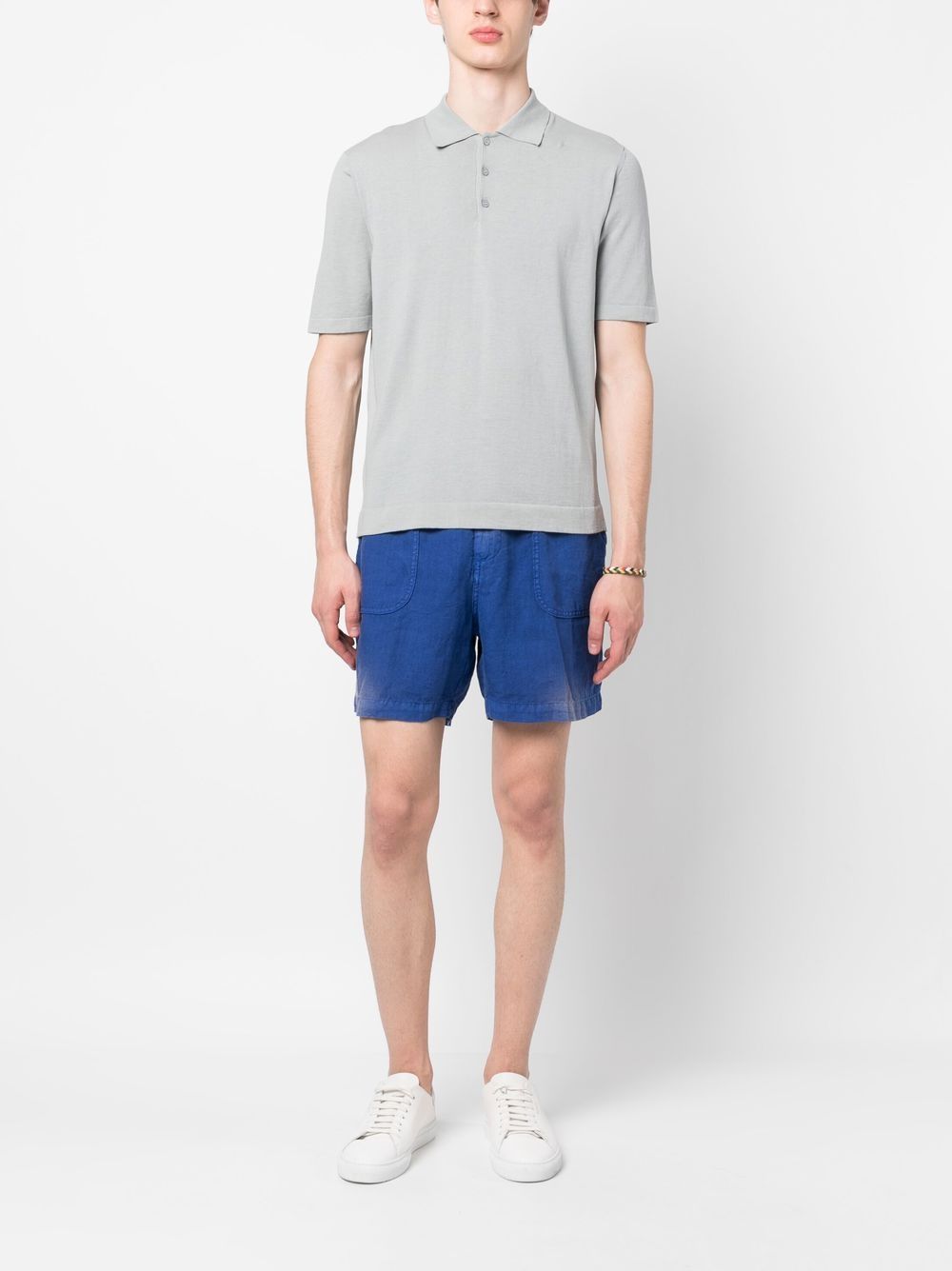 Altea Katoenen poloshirt - Grijs