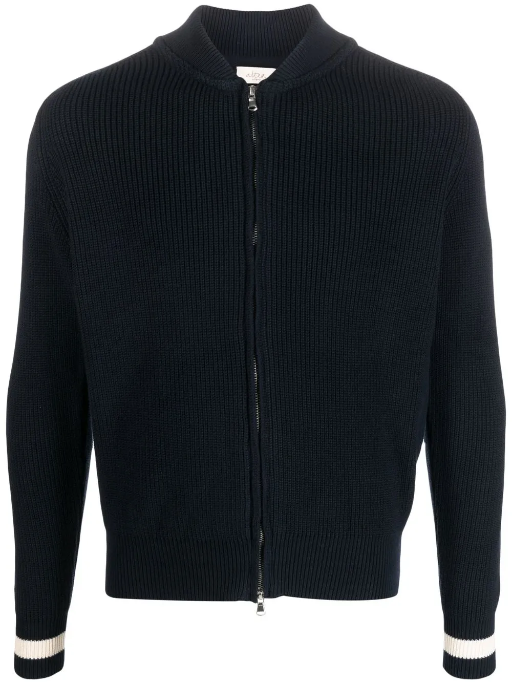 

Altea knitted zip-up jumper - Blue