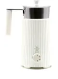 Alessi Plissé multi-function milk frother - White