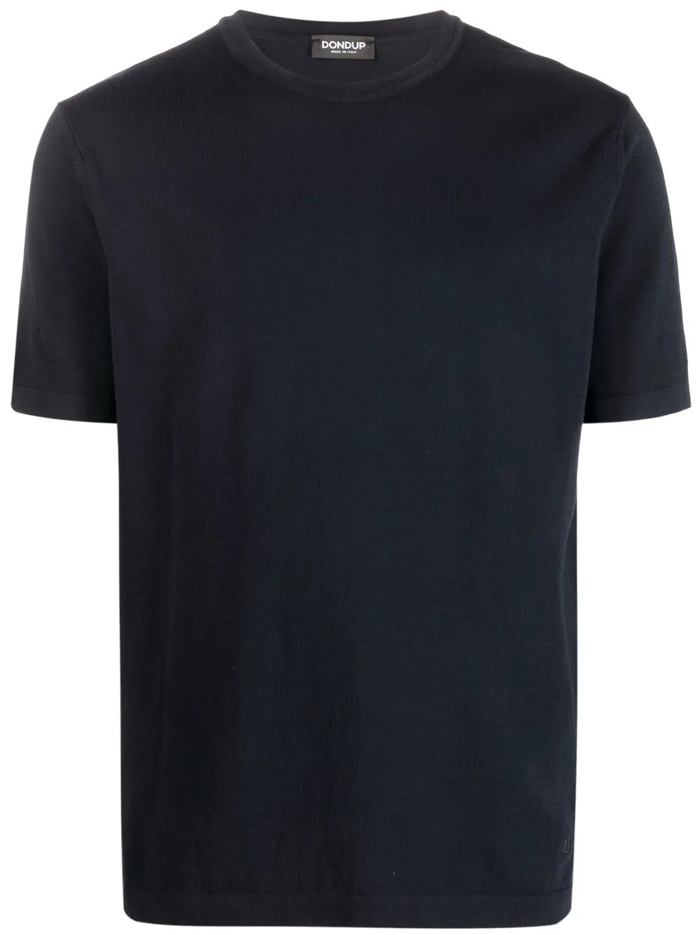 

DONDUP short-sleeve knitted T-shirt - Blue