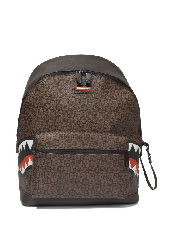 Sprayground Faux Leather Backpacks for Men
