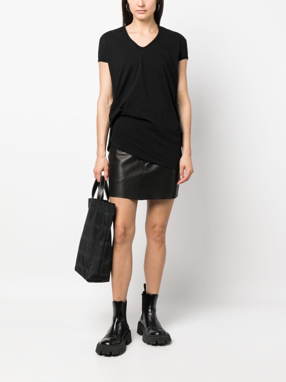 Rick Owens T-shirt met korte mouwen - Zwart