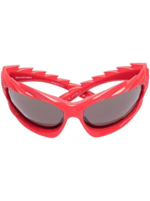 Balenciaga Eyewear Xpander キャットアイ サングラス | ブルー