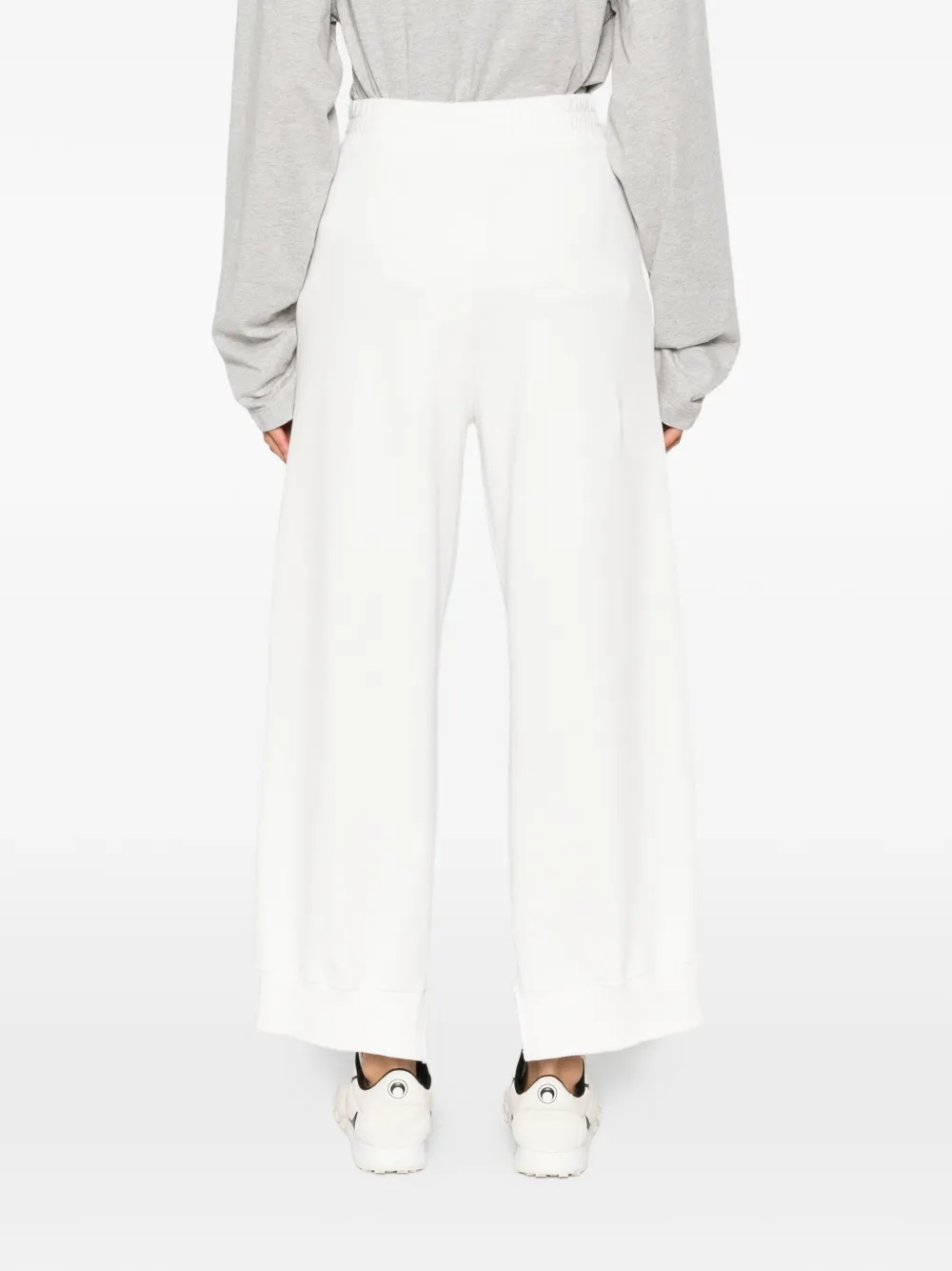 MM6 Maison Margiela side button trousers Wit