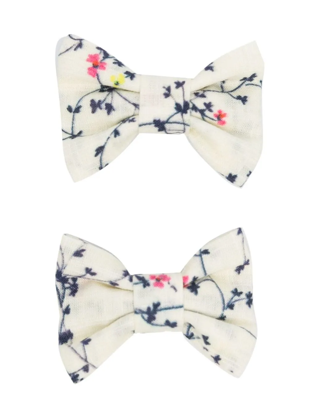 

Bonpoint bow-detail hair clip set - Neutrals