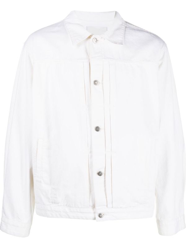 White cotton 2024 denim jacket