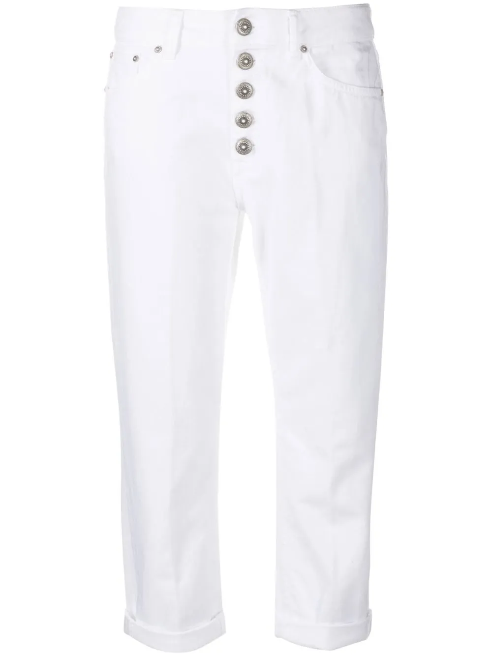 

DONDUP vaqueros capri - Blanco