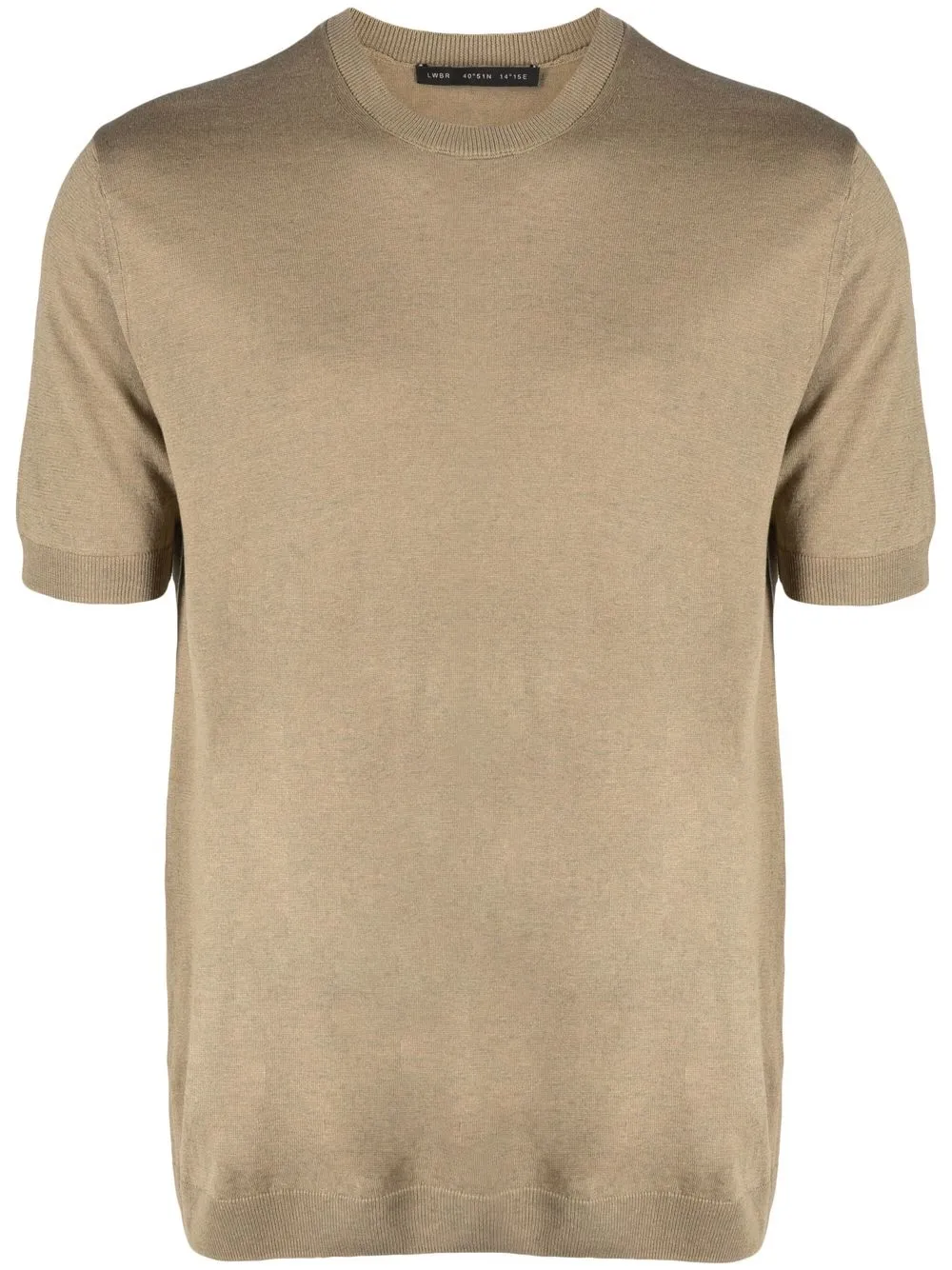 

Low Brand crew-neck T-shirt - Brown