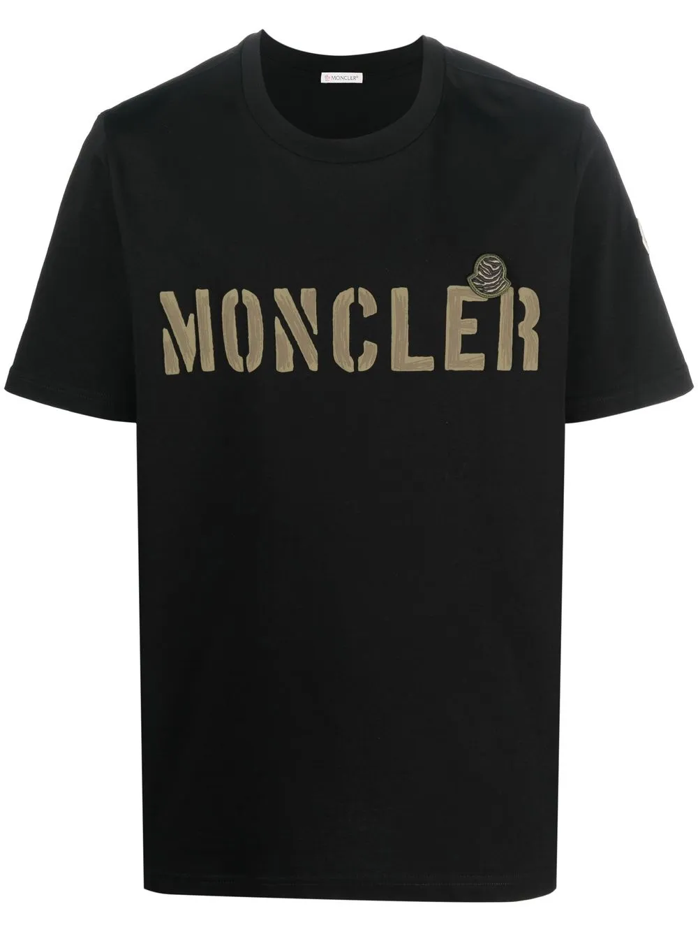 

Moncler logo-print T-shirt - Black