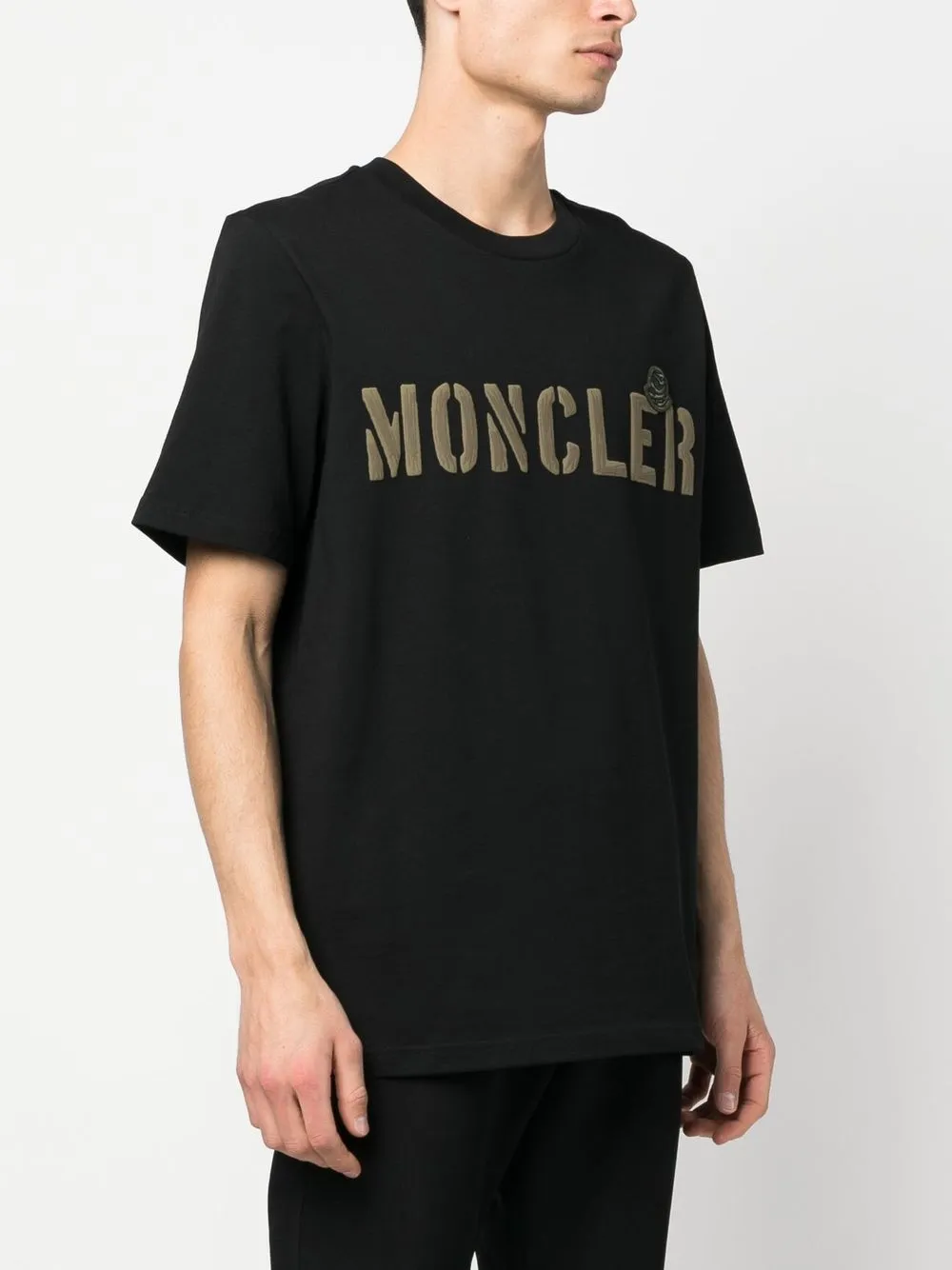 【MONCLER】 モンクレール ロゴ Tシャツ XS 送料関税込