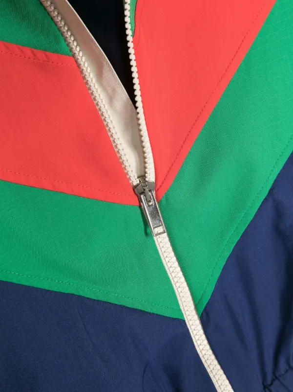 Gucci Kids colour block Panel Bomber Jacket Neutrals FARFETCH AE