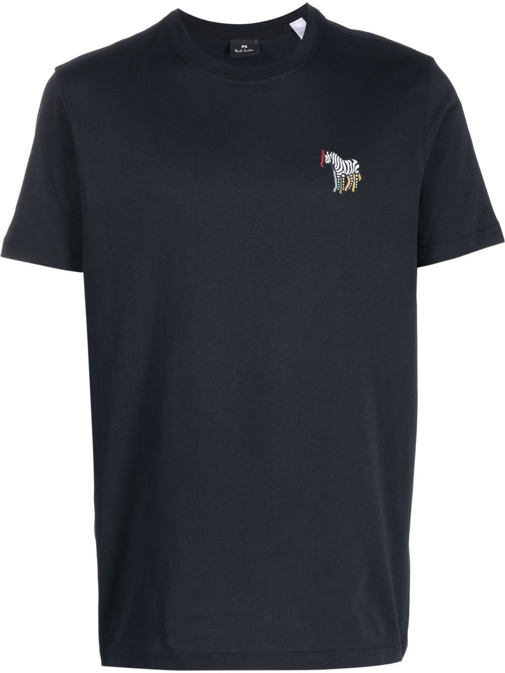 

PS Paul Smith Zebra-motif T-shirt - Blue