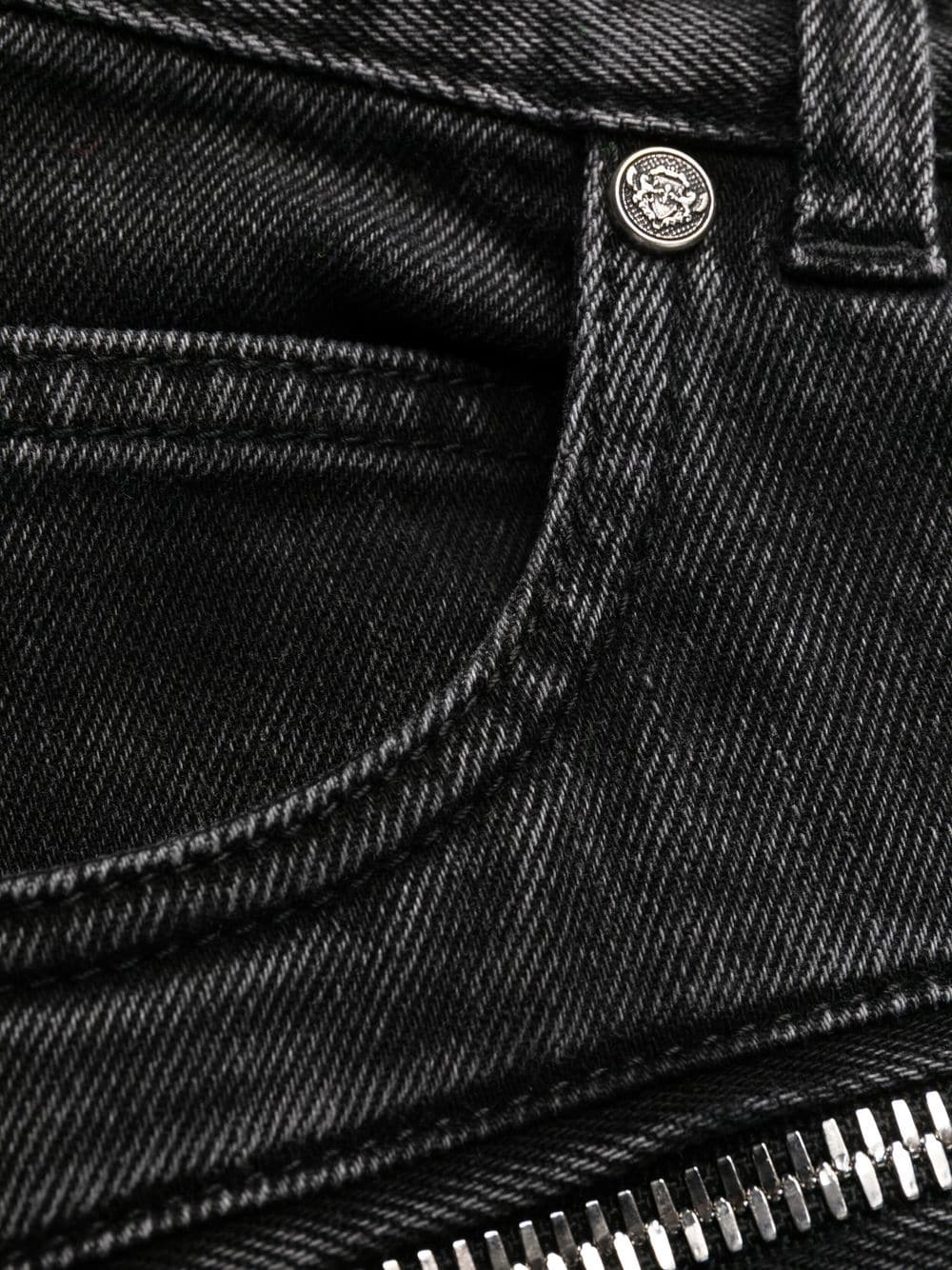 Balmain monogram-jacquard straight-leg Jeans - Farfetch