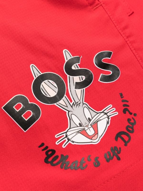 Chicago Bulls Looney Tunes Bugs Bunny Graphic Hoodie - Mens