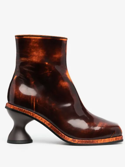 Eckhaus Latta sculpted-heel boots