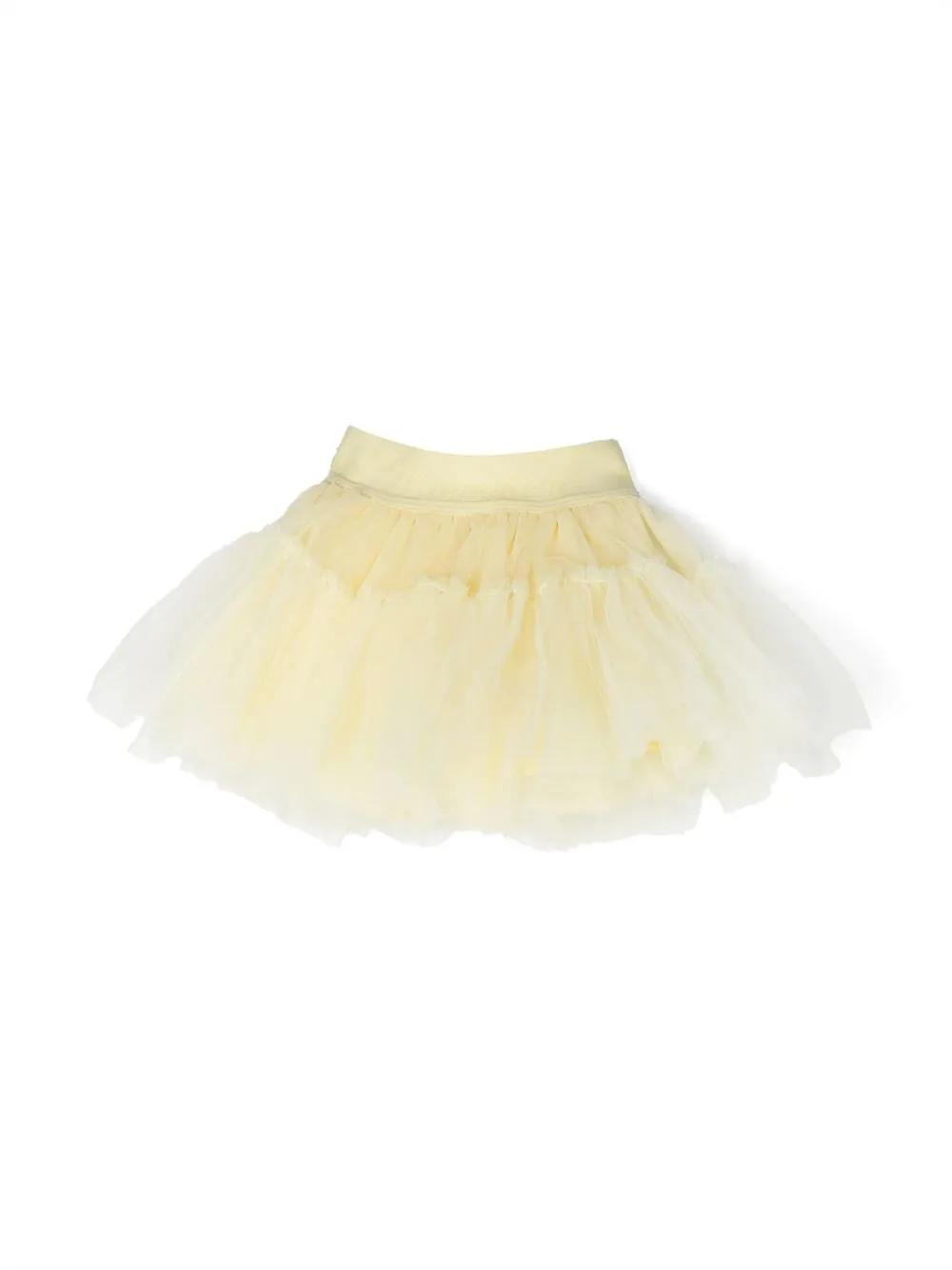 

Monnalisa layered tutu skirt - Yellow