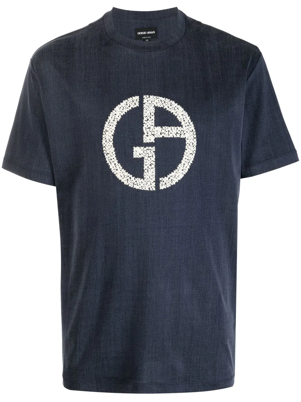 

Giorgio Armani logo-print T-shirt - Blue