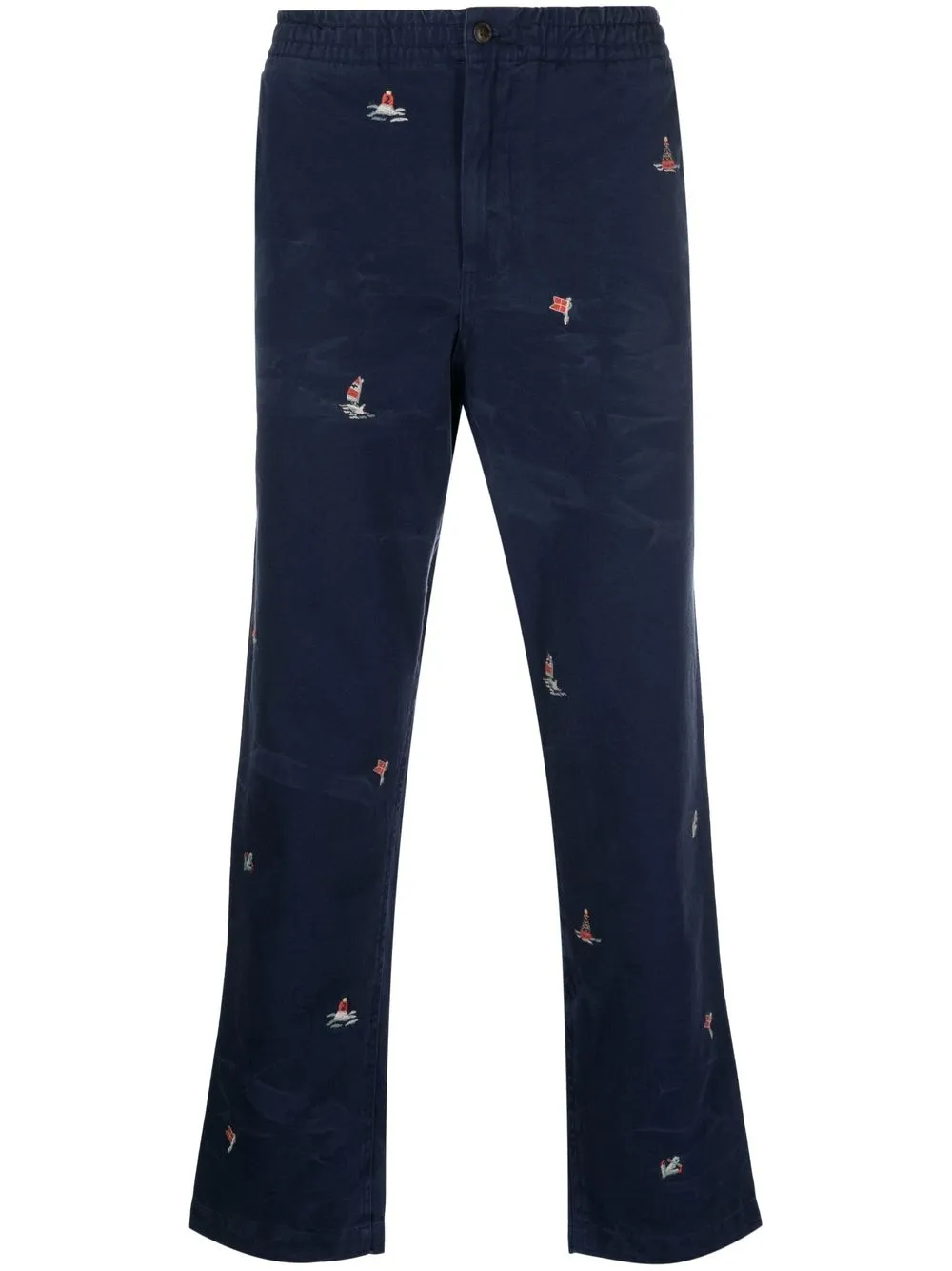 

Polo Ralph Lauren navy-motif patch chino - Blue