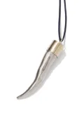 Proenza Schouler Horn pendant necklace - Silver