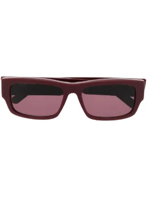 Balenciaga Eyewear キャットアイ サングラス | レッド | FARFETCH JP