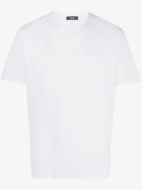 Herno t-shirt à plaque logo