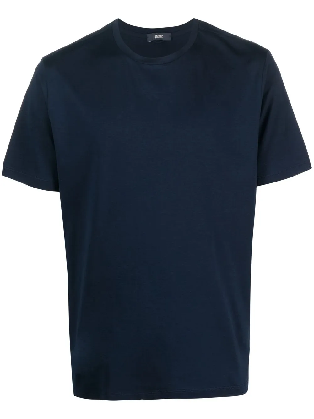 

Herno short-sleeve cotton T-shirt - Blue