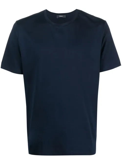 T-shirt en coton à manches courtes - Herno - Modalova