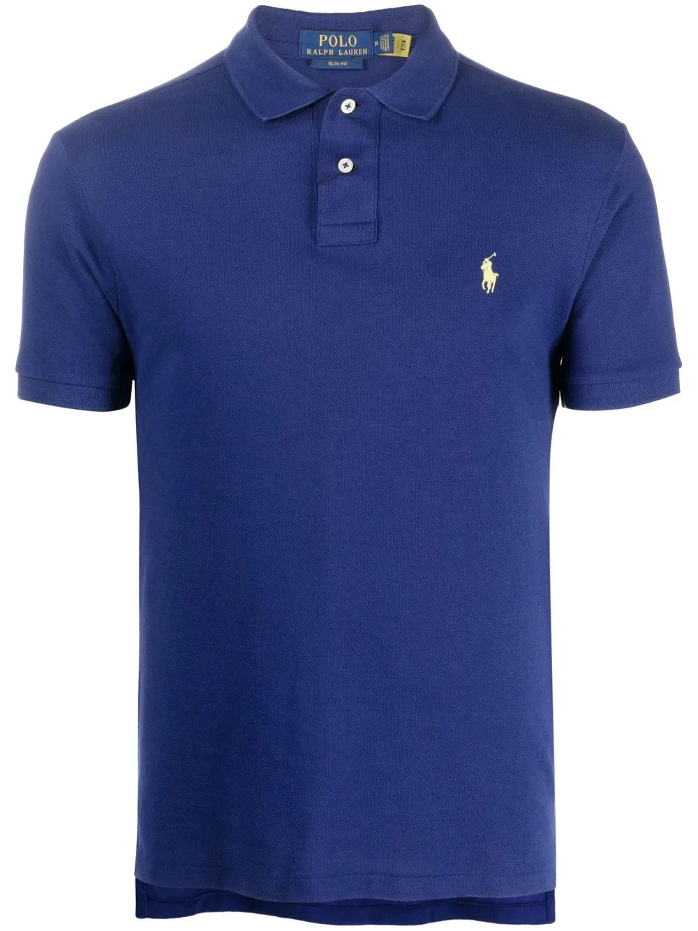 Polo Ralph Lauren Short Sleeve Cotton Polo Shirt In Blau