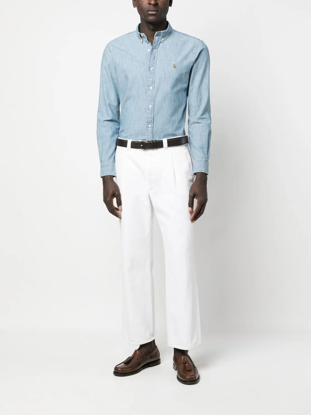 

Polo Ralph Lauren 'Polo Pony' logo shirt - Blue