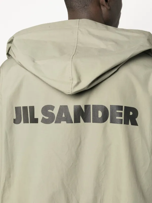 Jil Sander フーデッドコート | グリーン | FARFETCH JP
