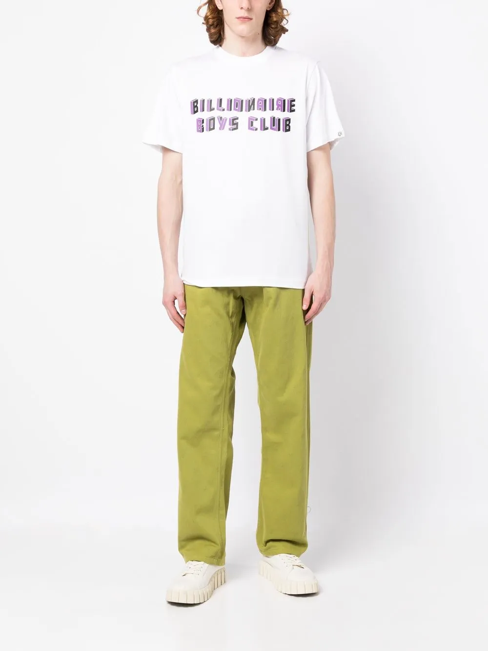 Billionaire Boys Club T-shirt met logoprint - Wit