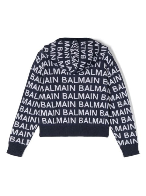 logo print sweater