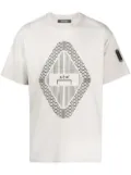 A-COLD-WALL* Gradient logo-print T-shirt - Grey