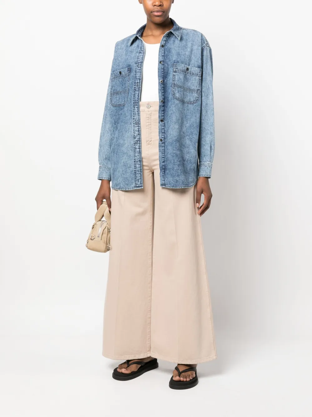 MARANT ÉTOILE Denim blouse - Blauw