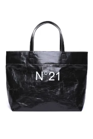 Logo-Print Shopper