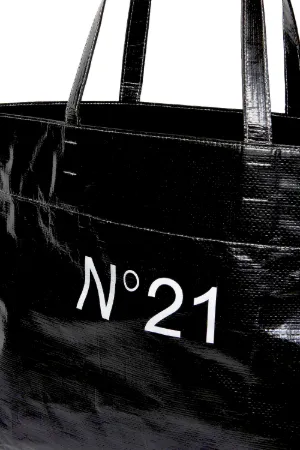 Logo-Print Shopper