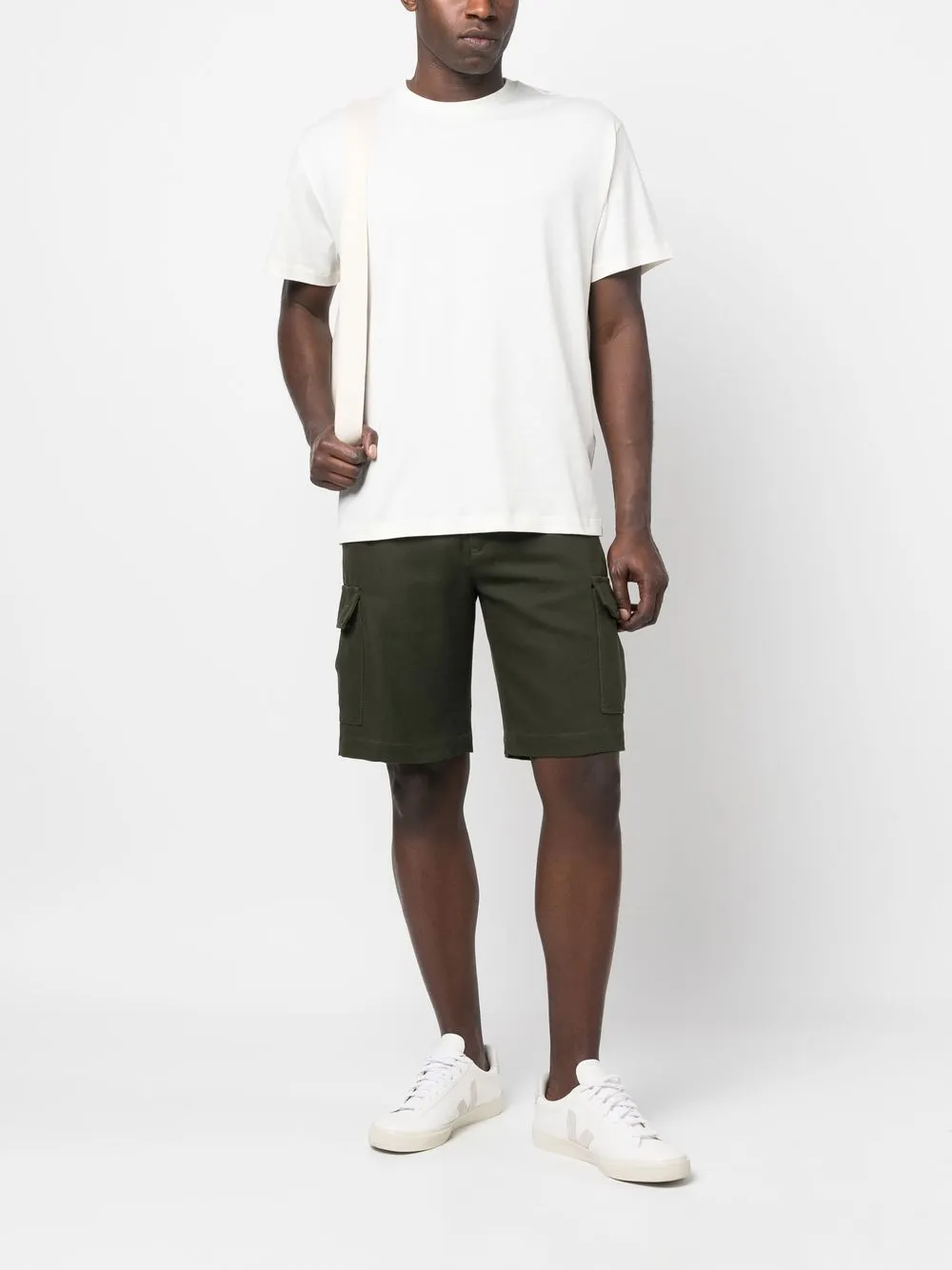 Loro Piana Cargo shorts - Groen