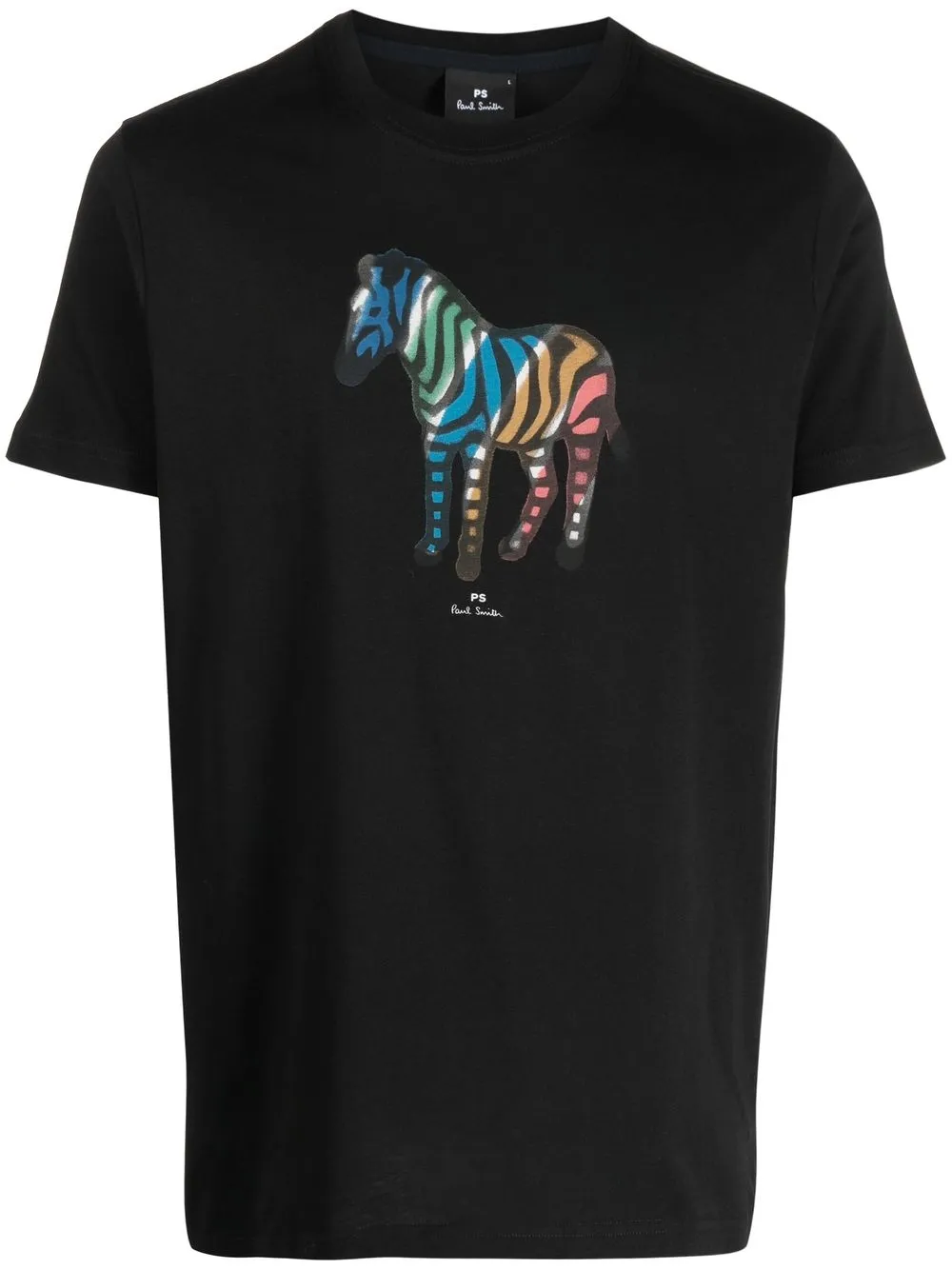 

PS Paul Smith Zebra-motif T-shirt - Black