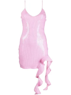 David koma top sequin dress