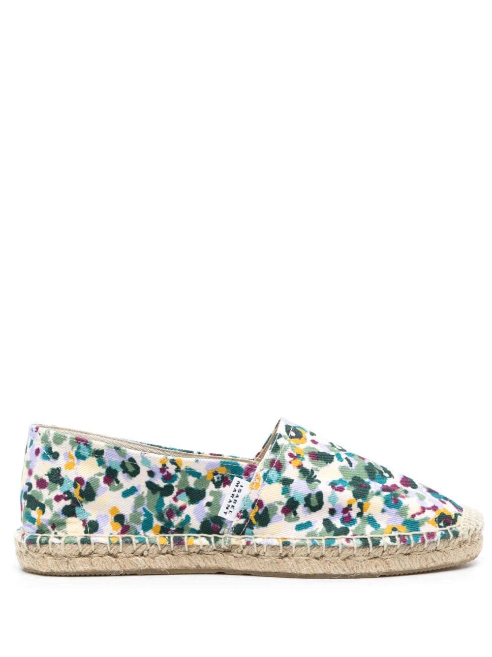 ISABEL MARANT Canae leather-raffia Espadrilles - Farfetch