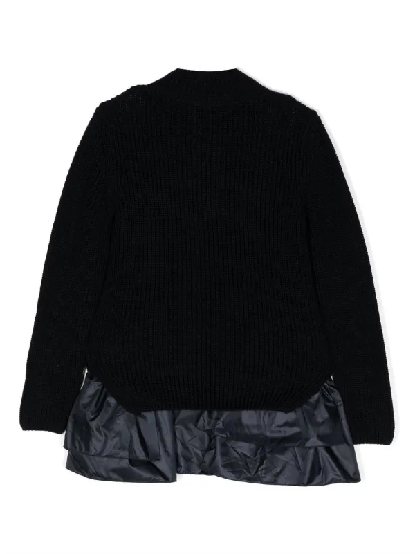 Moncler Enfant ニットワンピース | ブルー | FARFETCH JP