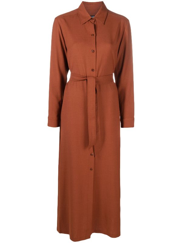 Monki belted shirt on sale dress