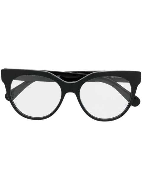 Stella McCartney Eyewear logo cat-eye frame glasses