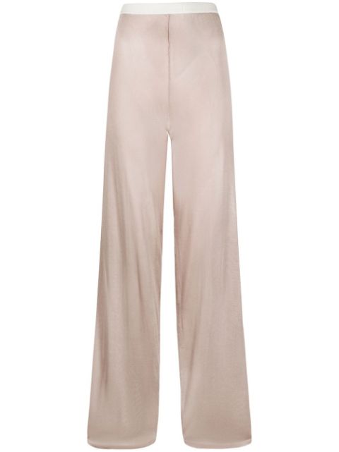 Maison Margiela elasticated knitted trousers Women