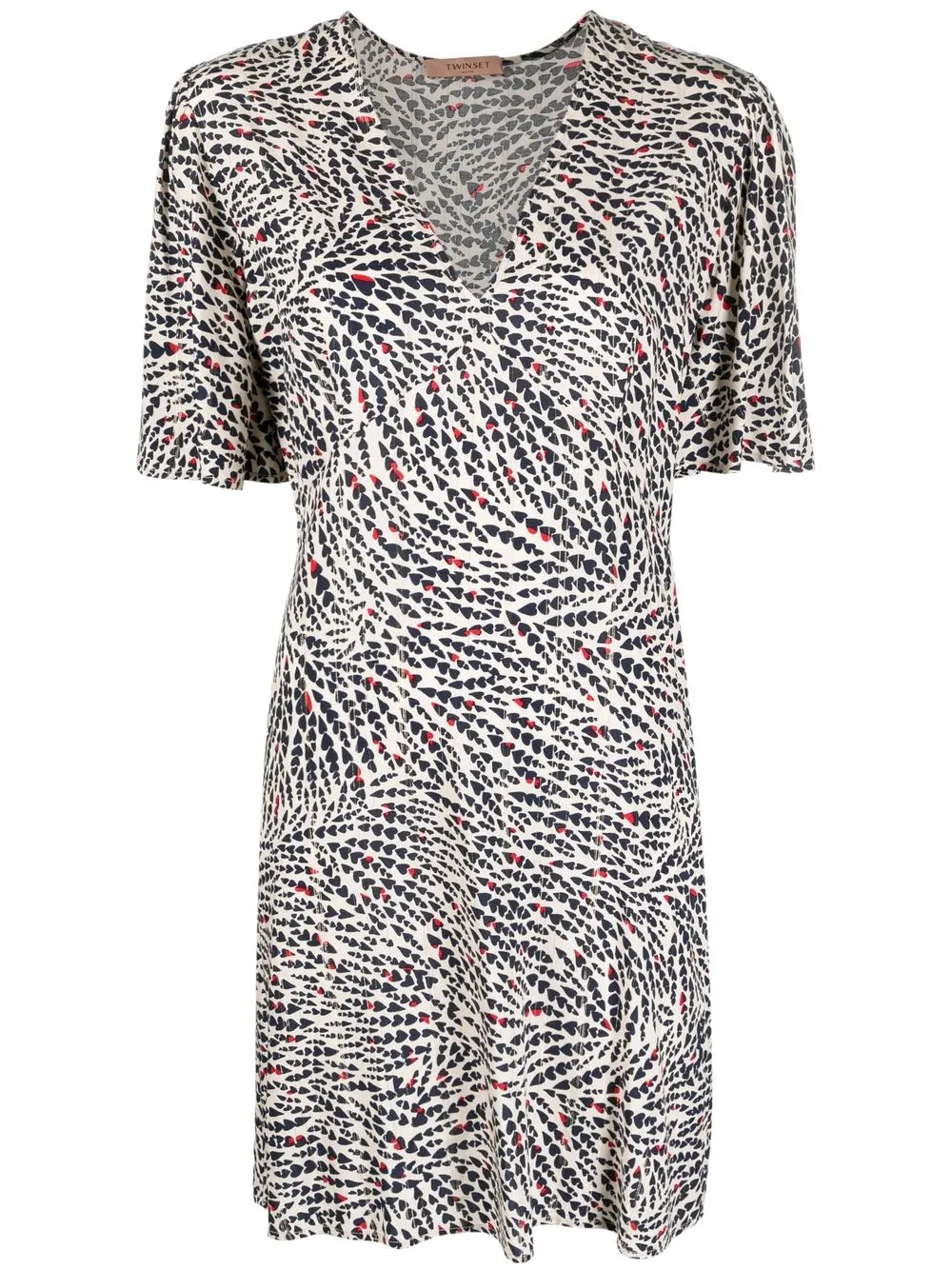 TWINSET graphic-print Midi Dress - Farfetch